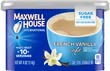Maxwell House French Vanilla Sugar-Free Coffee Mix 4.5oz Canisters - Pack of 4