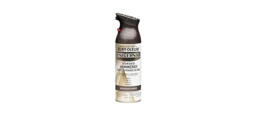 Rust-Oleum Universal Hammered Spray Paint, Burnished Amber, 12 oz