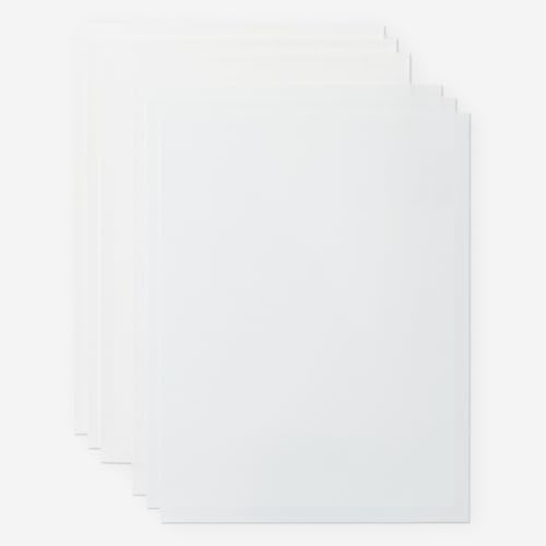 Cricut Printable Waterproof Sticker Set - Transparent, 6 Sheets