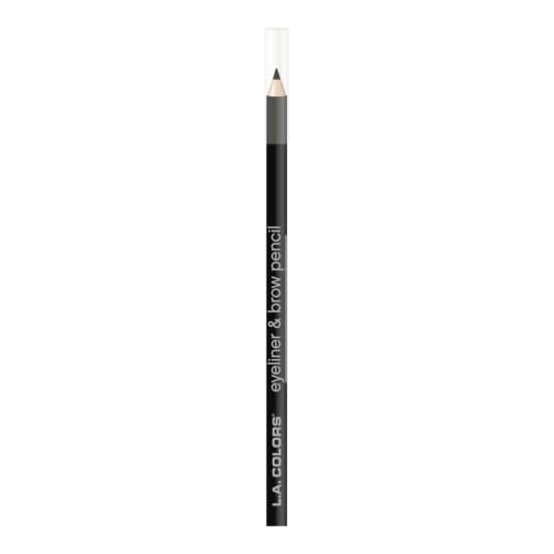 L.A. Colors 7-Inch Eyeliner and Brow Pencil - Very Black