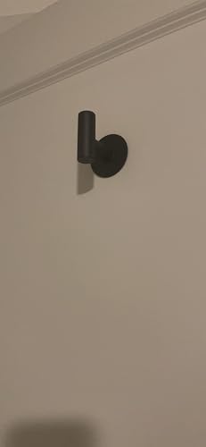 304 Stainless Steel Adhesive Hooks - Heavy Duty Coat Holder, Matte Black