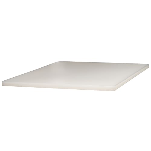 Winco 12" x 18" Heavy-Duty Plastic Cutting Board Set of 6