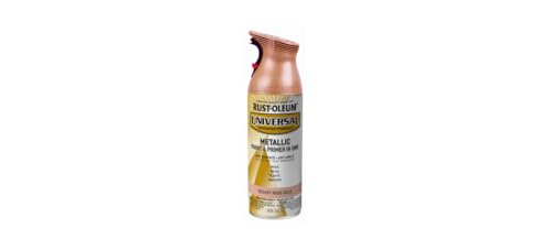 Rust-Oleum Universal Metallic Spray Paint, Desert Rose Gold - 11 oz