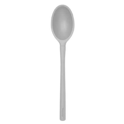 Tovolo Oyster Gray Flex Core Silicone Deep Spoon - Heat Resistant & Nonstick