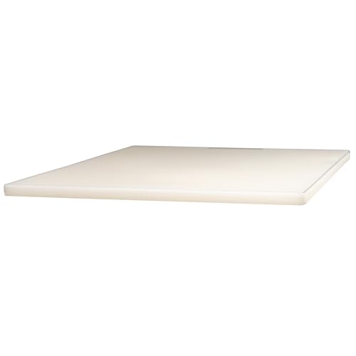 Winco CBH-1824 Commercial Cutting Board, 24" x 18", White