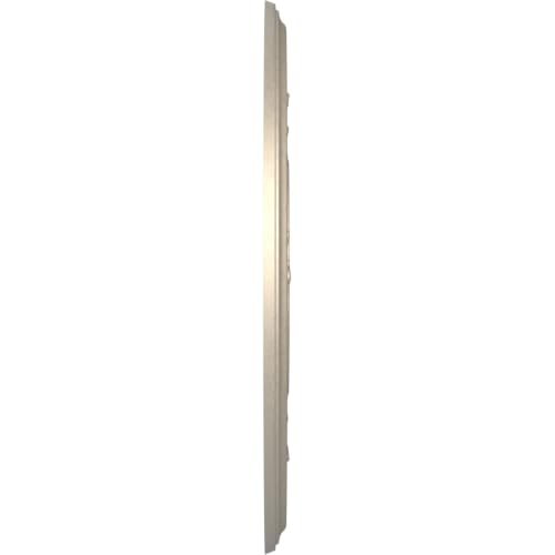 Ekena Millwork 16-inch Silver Baltimore Thermoformed PVC Ceiling Medallion - Fits Canopies up to 6.5"