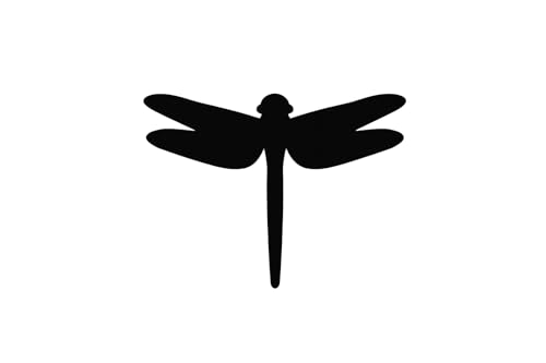 WSQ 3-Pack Dragonfly Screen Door Safety Decals – UV-Resistant Vinyl Stickers