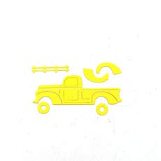 ABTOLS Metal Truck Cutting Dies for Card Making and Scrapbooking