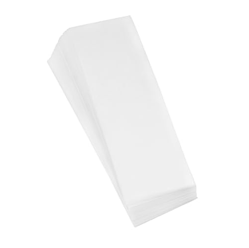 Teqooza Non-Woven Hair Removal Wax Strips 50 Pcs, 20cm x 7cm