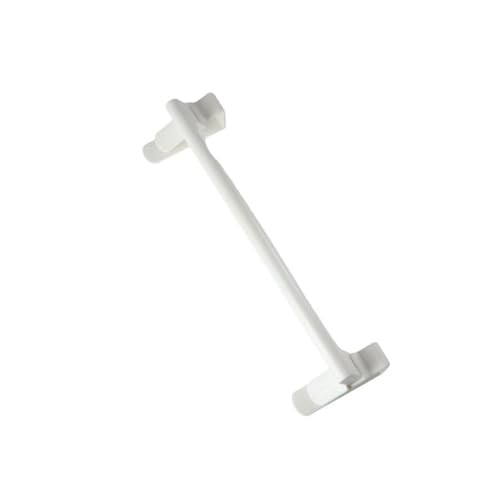Kopida Over-the-Cabinet Towel Bar Rack, 2 Pack, White Plastic Kitchen Holder