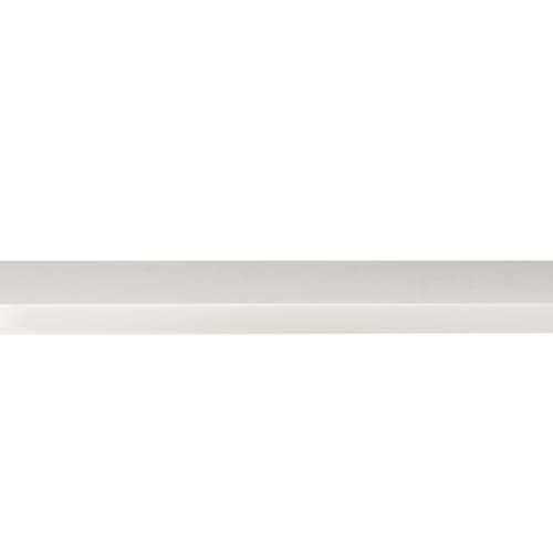 Winco 6" x 10" White Heavy-Duty Plastic Cutting Board - CBWT-610