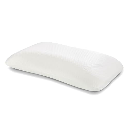 Tempur-Pedic Memory Foam Symphony Pillow Luxury Soft Feel, Standard, White