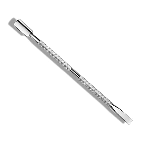 HaimiLiya Stainless Steel Dual-End Cuticle Pusher and Gel Polish Remover