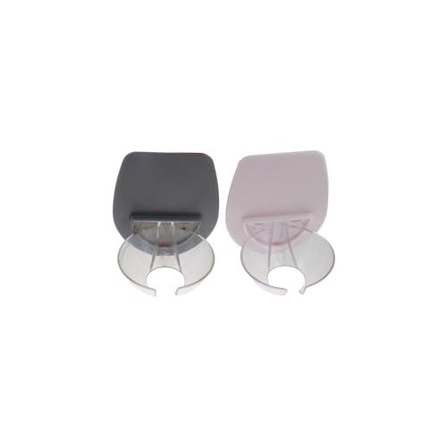2-Pack Bathtub Wine Glass Holder - Adhesive Shower Cup Rack