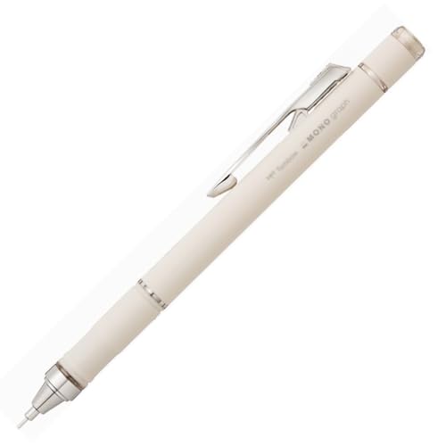 Tombow MONO Monograph Grip Mechanical Pencil 0.5mm - Greige Soft Fit