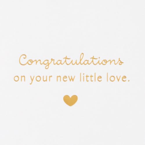 Hallmark Baby Shower Card for New Baby - World Is Never the Same, Little Love