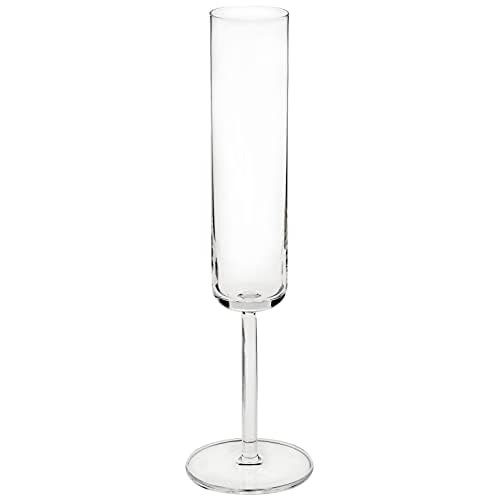 SCHOTT ZWIESEL Modo Champagne Glass (Set of 4), Champagne Glasses with Effervescent Point, Dishwasher-Safe Tritan Crystal Glasses, Made in Germany (5.5 Ounce)