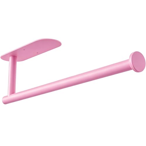 Stainless Steel Paper Towel Holder - Self-Adhesive Under Cabinet Design