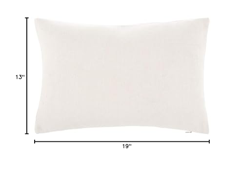 SAFAVIEH Puppy Love Throw Pillow, Cream/Red
