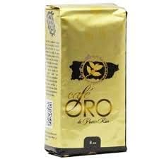 Cafe Oro de Puerto Rico - Authentic Arabica Ground Coffee - 8 oz Bag
