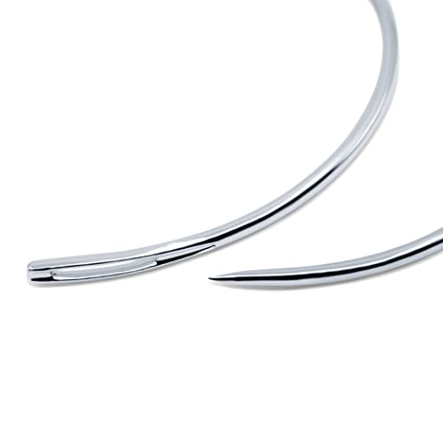 Dritz Curved Hand Needles for Quilting & Upholstery, 4-Count