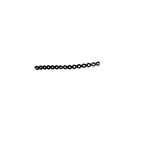 Easyinsmile Dental Orthodontic Elastic Rubber Power Chain Long Black