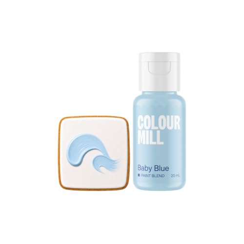 Colour Mill Edible Food Paint - Matte Baby Blue 20ml for Cake Decorating