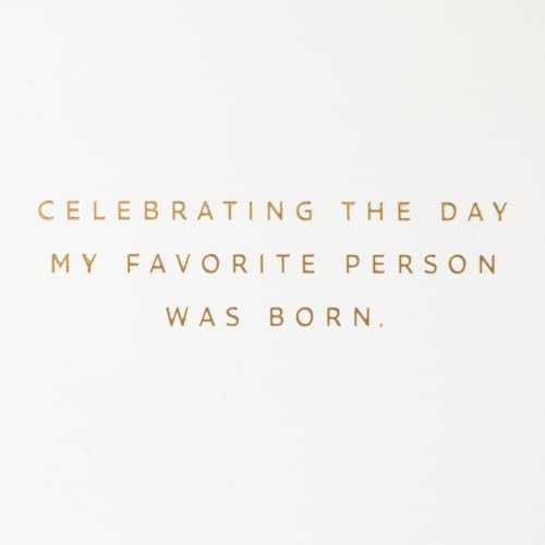 Hallmark Signature Birthday Card for Her - Favorite Person