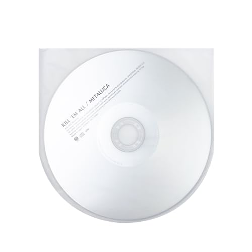 50PCS Anti-Static CD/DVD Inner Sleeves for 5-Inch Storage