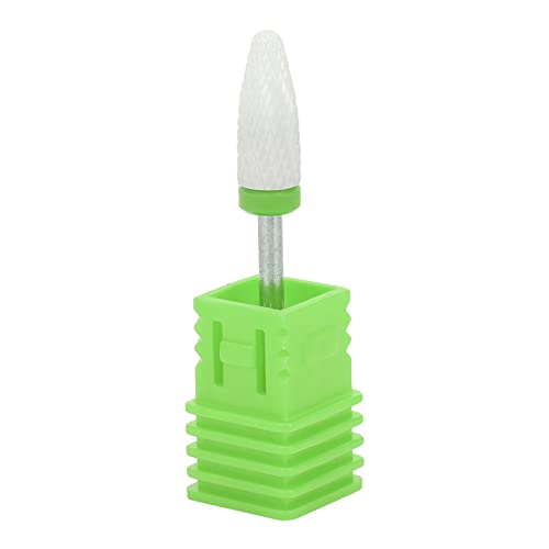 Jeanoko Ceramic Nail Drill Bit Corn Head Electric Grinder Accessory