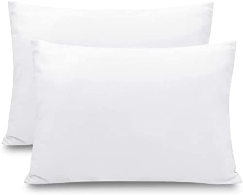 100% Cotton Toddler Pillowcase Set - 14x20 Inches, Hypoallergenic & Soft