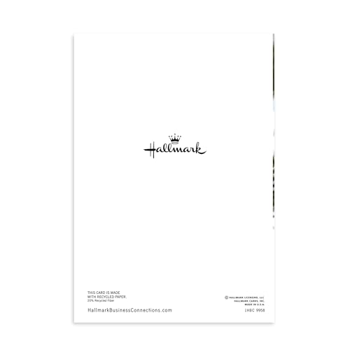 Business Holiday Greeting Cards with Pinecone Design - Pack of 25