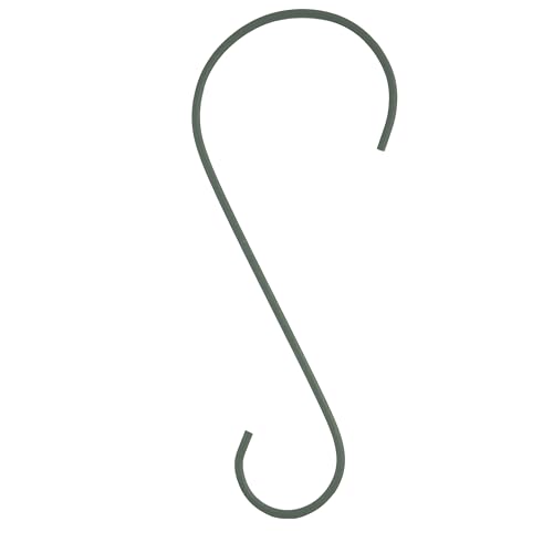 Perky-Pet 12 Inch Metal Hanging Hook for Bird Feeders & Garden Decor - Rust Resistant, 35 lb Capacity