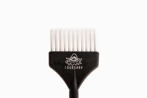 Cooboard Soft Bristle Hair Coloring Brush with Pointed Handle for Dye and Bleach