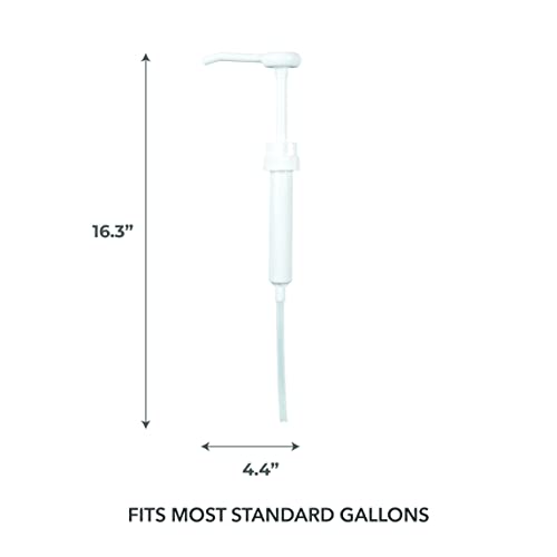 Ginger Lily Farms Gallon Pump Dispenser - 1 Oz Per Stroke Fits Standard Bottles
