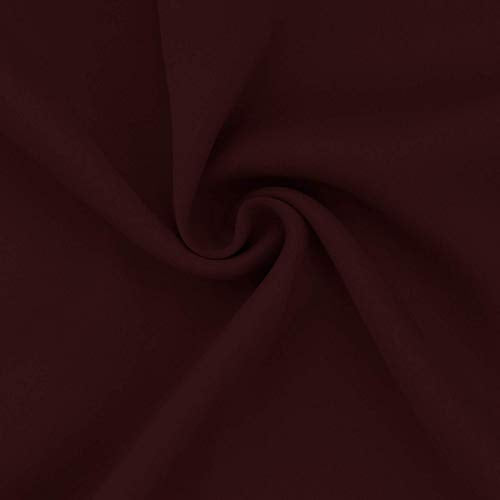 Easy-Going Blackout Curtains 52x84 in, Wine - Noise Reducing Drapes