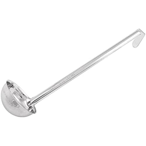 Winco 1/2 Ounce Stainless Steel Ladle - Heavy Duty, NSF Listed