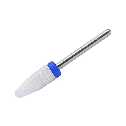 Jeanoko Ceramic Nail Drill Bit Corn Head Electric Grinder Accessory