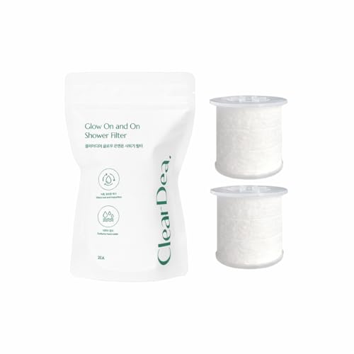 ClearDea Glow On and On Shower Filter Refill - 2 Pack