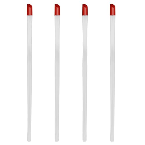 Mozeat Lens Rubber Cuticle Pusher 4-Piece Nail Cleaner Tool 17cm