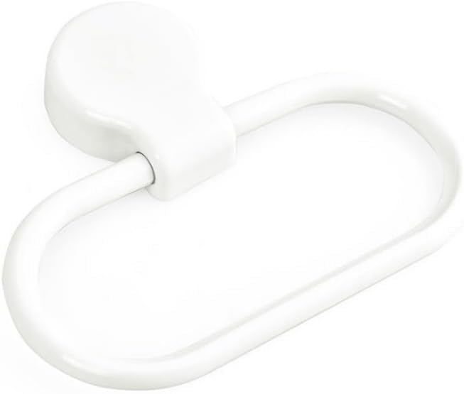Adhesive Hand Towel Ring - Wall-Mounted Round Holder for Bathroom