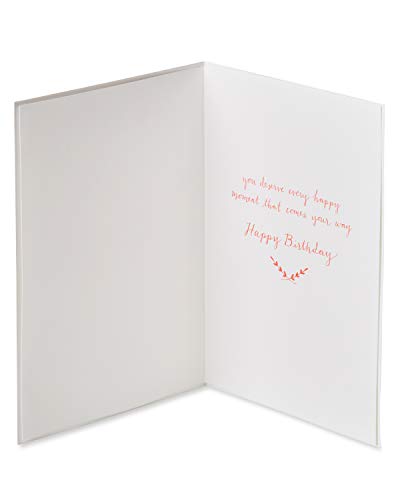 Papyrus Birthday Card - Every Happy Moment, Premium Design