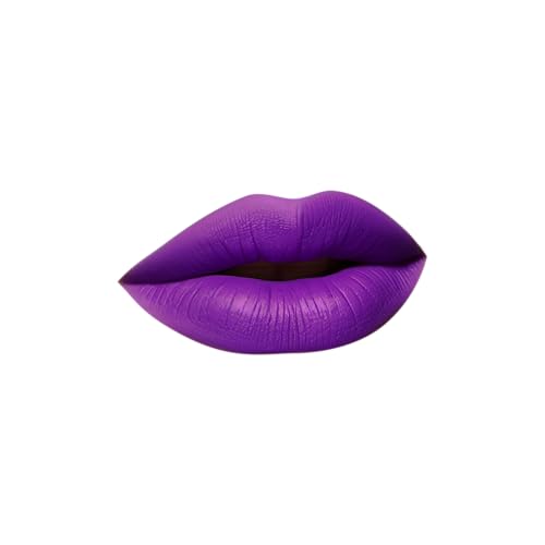 IS'MINE Purple Matte Liquid Lipstick #44 - Long Lasting Velvet Waterproof Lip Color