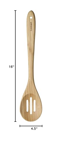 Cuisinart Green Gourmet Bamboo Solid and Slotted Spoons, 2-Piece Set