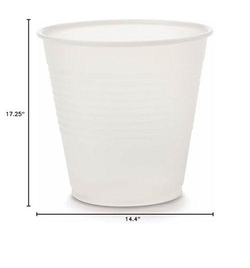 Medline Disposable Cold Plastic Drinking Cup, 5 Oz (Pack Of 2500)