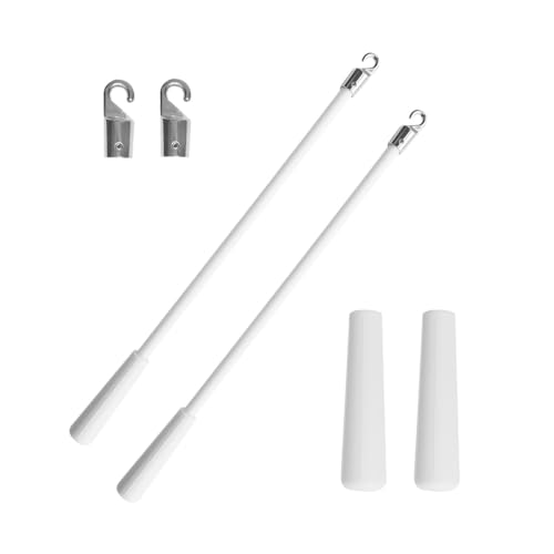 Zucosue 2-Pack 12-Inch Vertical Blinds Stick Replacement Wands