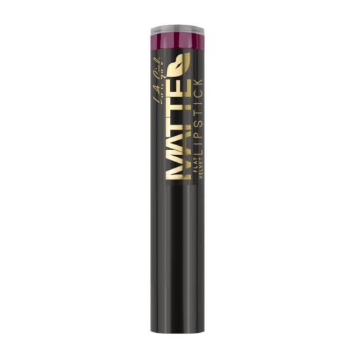 L.A. Girl Matte Flat Velvet Lipstick - Va Voom! Long-Wearing Lip Color