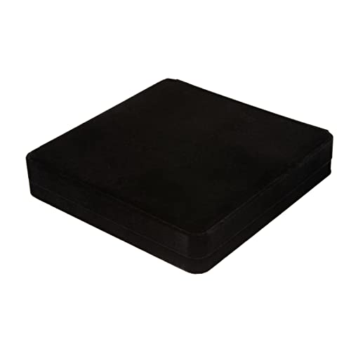LETURE Large Velvet Jewelry Set Gift Box - Black Jewelry Organizer