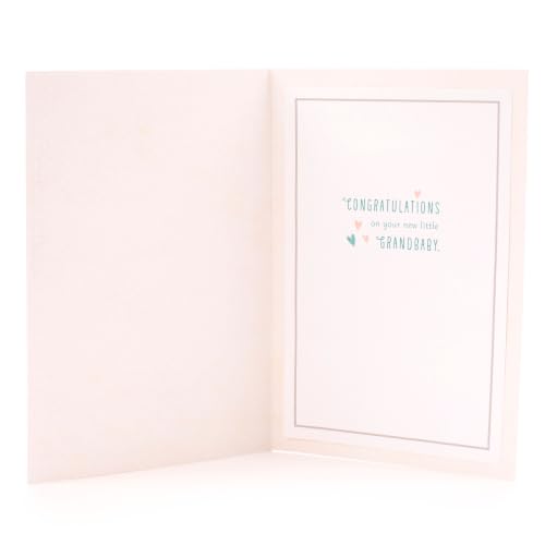 Hallmark New Grandparents Baby Congratulation Card, Gender Neutral Design