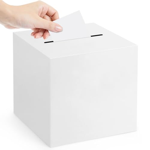 9.8'' White Card Box for Weddings, Parties & Events